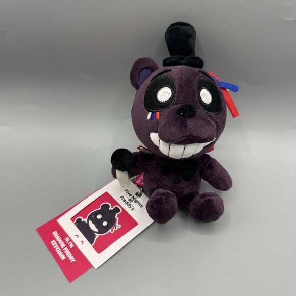 Youtooz Five Nights At Freddy's Shadow Freddy Plush Key Chain 5" NEW - Picture 1 of 8